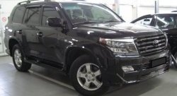 23 249 р. Накладка на передний бампер Branew Toyota Land Cruiser 200 1-ый рестайлинг (2012-2015) (Неокрашенная)  с доставкой в г. Керчь. Увеличить фотографию 2