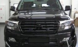 23 249 р. Накладка на передний бампер Branew Toyota Land Cruiser 200 1-ый рестайлинг (2012-2015) (Неокрашенная)  с доставкой в г. Керчь. Увеличить фотографию 3