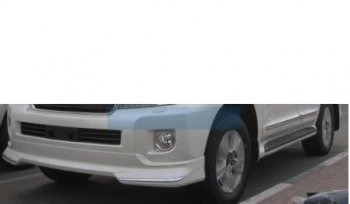 12 999 р. Накладка на передний бампер SAT  Toyota Land Cruiser  200 (2012-2015) 1-ый рестайлинг (Неокрашенная)  с доставкой в г. Керчь. Увеличить фотографию 2