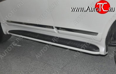 32 399 р. Пороги CT Toyota Land Cruiser 200 1-ый рестайлинг (2012-2015)  с доставкой в г. Керчь
