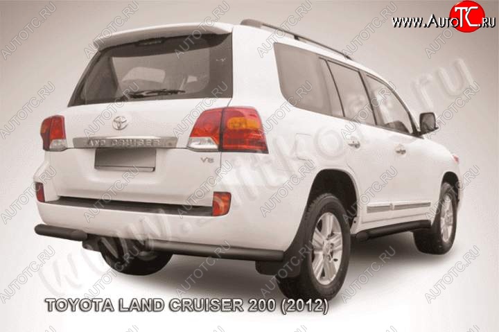 9 999 р. Уголки d76  Toyota Land Cruiser  200 (2012-2015) 1-ый рестайлинг (Цвет: серебристый)  с доставкой в г. Керчь