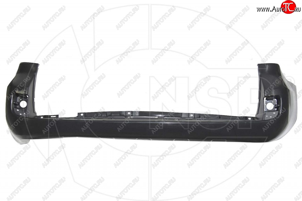 5 349 р. Задний бампер NSP Toyota Land Cruiser 200 1-ый рестайлинг (2012-2015) (Неокрашенный)  с доставкой в г. Керчь