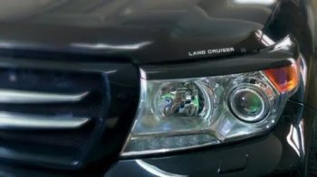 889 р. Реснички на фары KURAJ Toyota Land Cruiser 200 дорестайлинг (2007-2012) (Неокрашенные)  с доставкой в г. Керчь. Увеличить фотографию 3