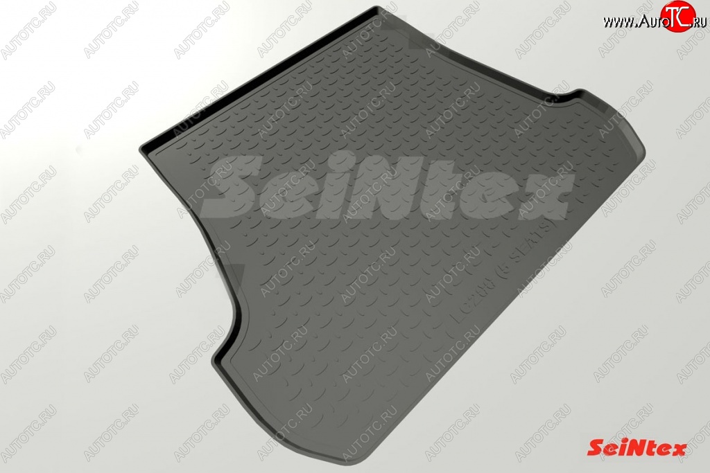 1 669 р. Коврик в багажник (5 мест) SeiNtex (полимер)  Toyota Land Cruiser  200 (2012-2015) 1-ый рестайлинг  с доставкой в г. Керчь