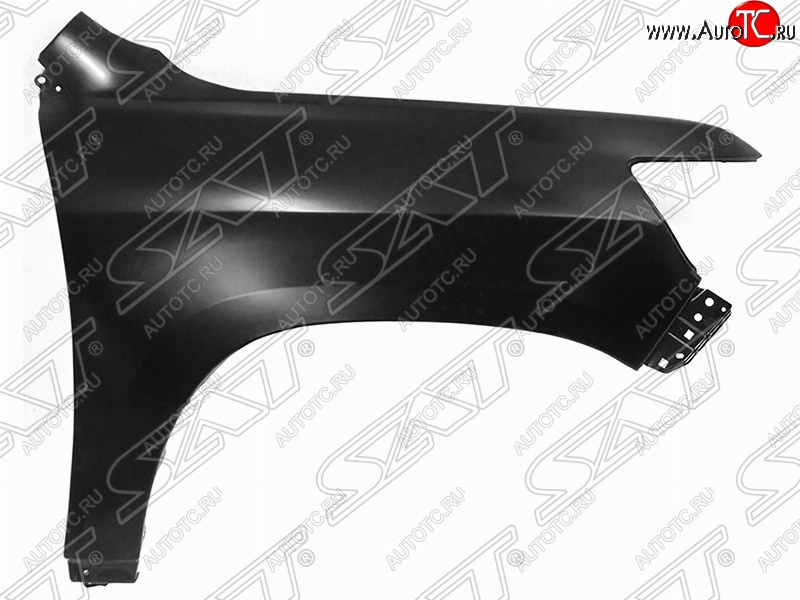 6 599 р. Правое крыло переднее SAT Toyota Land Cruiser 200 2-ой рестайлинг (2015-2021) (Неокрашенное)  с доставкой в г. Керчь