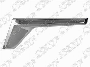 Левый молдинг решетки радиатора SAT Toyota Land Cruiser  200 (2015-2021) 2-ой рестайлинг