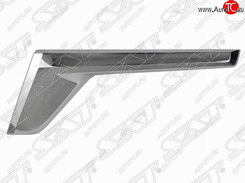1 129 р. Левый молдинг решетки радиатора SAT  Toyota Land Cruiser  200 (2015-2021) 2-ой рестайлинг  с доставкой в г. Керчь