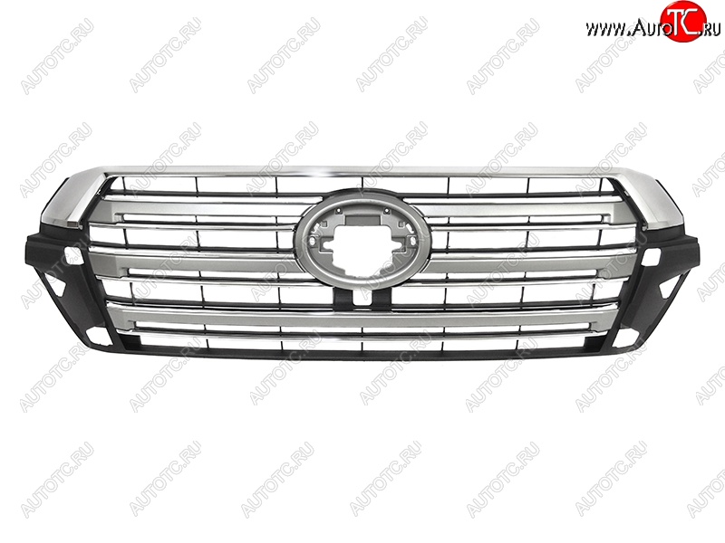 13 599 р. Решётка радиатора (под камеру) EXECUTIVE BLACK SAT  Toyota Land Cruiser  200 (2015-2021) 2-ой рестайлинг (Неокрашенная)  с доставкой в г. Керчь