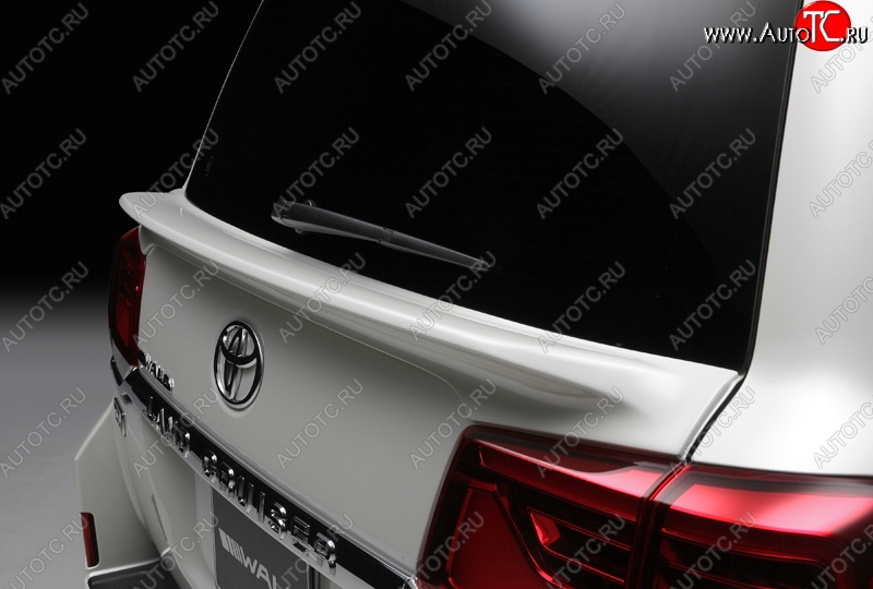 9 299 р. Лип спойлер WALD Toyota Land Cruiser 200 2-ой рестайлинг (2015-2021) (Неокрашенный)  с доставкой в г. Керчь