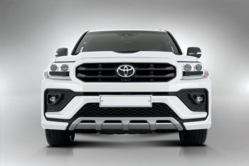 54 999 р. Бампер передний THOR Toyota Land Cruiser 200 2-ой рестайлинг (2015-2021) (Неокрашенный)  с доставкой в г. Керчь. Увеличить фотографию 6