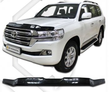 Дефлектор капота CA-Plastiс Toyota Land Cruiser 200 2-ой рестайлинг (2015-2021)
