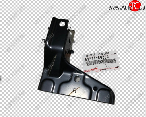 1 239 р. Правый кронштейн крепления фары TOYOTA Toyota Land Cruiser 200 2-ой рестайлинг (2015-2021)  с доставкой в г. Керчь