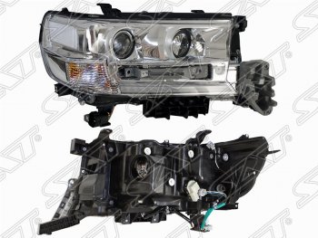 Правая фара передняя SAT (AFS) Toyota Land Cruiser  200 (2015-2021) 2-ой рестайлинг