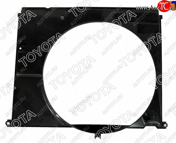 8 799 р. Диффузор радиатора в сборе на TOYOTA Toyota Land Cruiser 200 2-ой рестайлинг (2015-2021)  с доставкой в г. Керчь