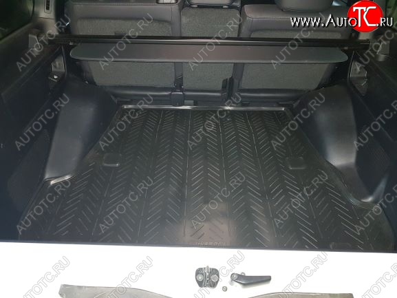 1 879 р. Коврик в багажник Aileron (5 мест) Toyota Land Cruiser 200 2-ой рестайлинг (2015-2021)  с доставкой в г. Керчь