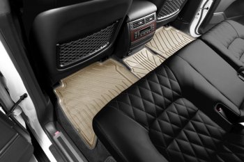 5 999 р. Коврик в салони премиум-класса Kvest Toyota Land Cruiser 200 2-ой рестайлинг (2015-2021)  с доставкой в г. Керчь. Увеличить фотографию 3