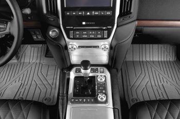 5 999 р. Коврик в салони премиум-класса Kvest Toyota Land Cruiser 200 2-ой рестайлинг (2015-2021)  с доставкой в г. Керчь. Увеличить фотографию 2