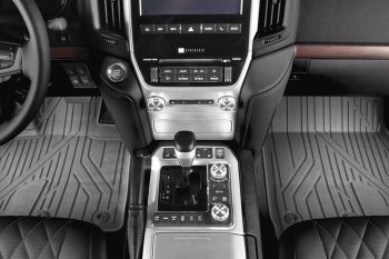 5 999 р. Коврик в салони премиум-класса Kvest Toyota Land Cruiser 200 2-ой рестайлинг (2015-2021)  с доставкой в г. Керчь. Увеличить фотографию 2
