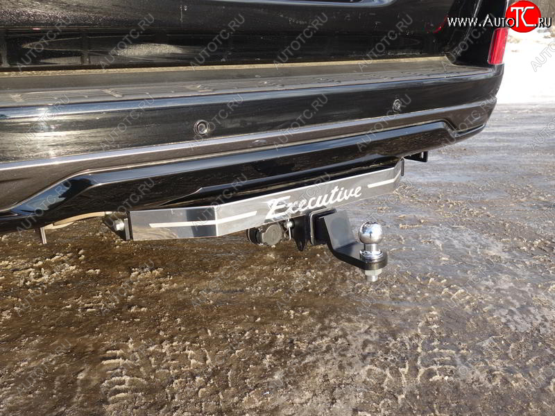 21 999 р. Фаркоп (тягово-сцепное устройство) TCC (надпись Executive)  Toyota Land Cruiser  200 (2015-2021) 2-ой рестайлинг (Оцинкованный, шар E - нержавейка)  с доставкой в г. Керчь