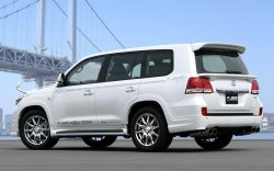 15 349 р. Накладки на колёсные арки JAOS Toyota Land Cruiser 200 дорестайлинг (2007-2012) (Неокрашенные)  с доставкой в г. Керчь. Увеличить фотографию 2