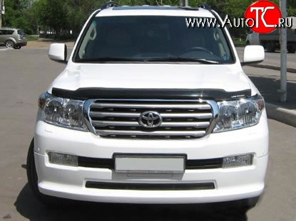 17 299 р. Накладка Goldman на передний бампер Toyota Land Cruiser 200 дорестайлинг (2007-2012) (Неокрашенная)  с доставкой в г. Керчь