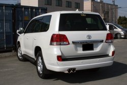 Накладка на задний бампер Modellista Toyota Land Cruiser 200 дорестайлинг (2007-2012)