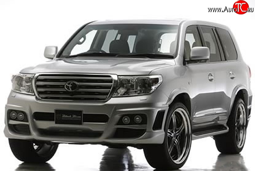 27 649 р. Передний бампер Wald Black Bison Toyota Land Cruiser 200 дорестайлинг (2007-2012) (Неокрашенный)  с доставкой в г. Керчь
