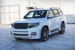 26 249 р. Передний бампер ZEUS LUV LINE Toyota Land Cruiser 200 дорестайлинг (2007-2012) (Неокрашенный)  с доставкой в г. Керчь. Увеличить фотографию 3