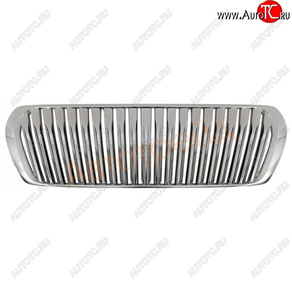 7 449 р. Решётка радиатора (хром) SAT  Toyota Land Cruiser  200 (2007-2012) дорестайлинг  с доставкой в г. Керчь