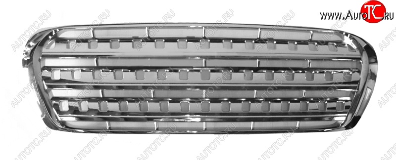 2 759 р. Решётка радиатора (хром) SAT  Toyota Land Cruiser  200 (2007-2012) дорестайлинг  с доставкой в г. Керчь