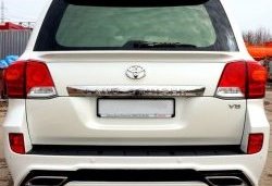 12 099 р. Спойлер Style  Toyota Land Cruiser  200 (2007-2012) дорестайлинг (Неокрашенный)  с доставкой в г. Керчь. Увеличить фотографию 4