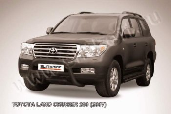 Кенгурятник d76 низкий Toyota Land Cruiser  200 (2007-2012) дорестайлинг