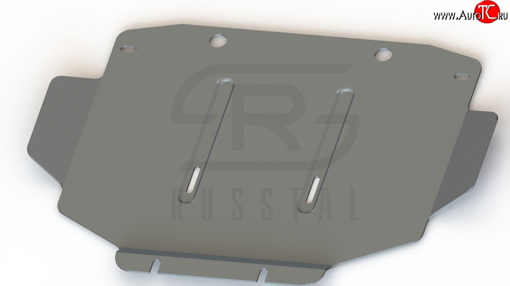 2 449 р. Защита картера двигателя Russtal Toyota Land Cruiser 200 дорестайлинг (2007-2012)  с доставкой в г. Керчь