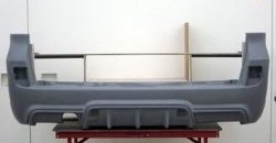 27 649 р. Задний бампер Wald Black Bison Toyota Land Cruiser 200 дорестайлинг (2007-2012) (Неокрашенный)  с доставкой в г. Керчь. Увеличить фотографию 2