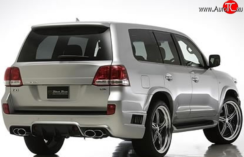 27 649 р. Задний бампер Wald Black Bison Toyota Land Cruiser 200 дорестайлинг (2007-2012) (Неокрашенный)  с доставкой в г. Керчь