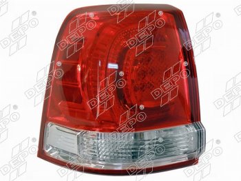 Левый фонарь DEPO Toyota Land Cruiser  200 (2007-2012) дорестайлинг