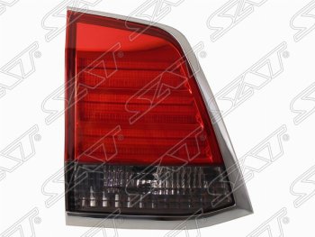 Левый фонарь SAT (внутренний, хром. окантовка) Toyota Land Cruiser  200 (2007-2012) дорестайлинг