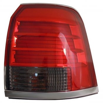 Левый фонарь SAT (хром) Toyota Land Cruiser  200 (2007-2012) дорестайлинг