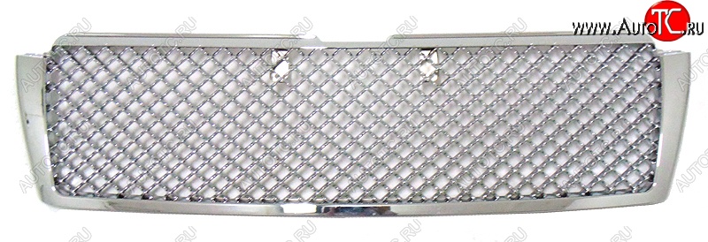 9 649 р. Решётка радиатора (сетка/хром) SAT  Toyota Land Cruiser Prado  J150 (2009-2013) дорестайлинг  с доставкой в г. Керчь