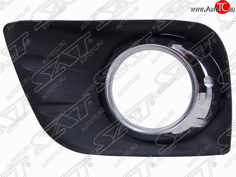 439 р. Левая рамка противотуманной фары SAT  Toyota Land Cruiser Prado  J150 (2009-2013) дорестайлинг  с доставкой в г. Керчь
