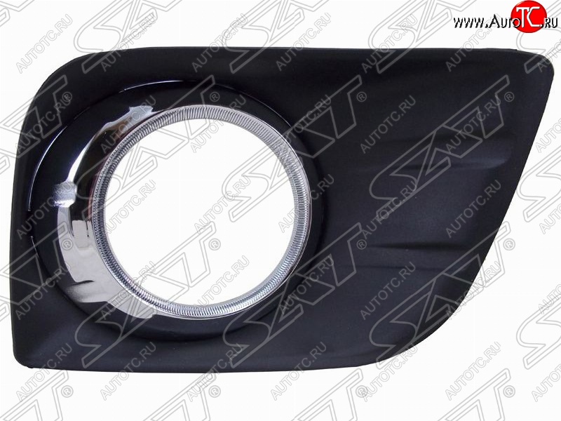 439 р. Правая рамка противотуманной фары SAT Toyota Land Cruiser Prado J150 дорестайлинг (2009-2013)  с доставкой в г. Керчь