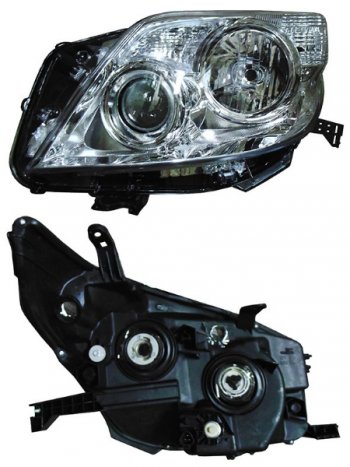 Левая фара (электрокорректор) SAT Toyota Land Cruiser Prado  J150 (2009-2013) дорестайлинг