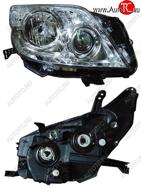 8 999 р. Правая фара (электрокорректор) SAT  Toyota Land Cruiser Prado  J150 (2009-2013) дорестайлинг  с доставкой в г. Керчь