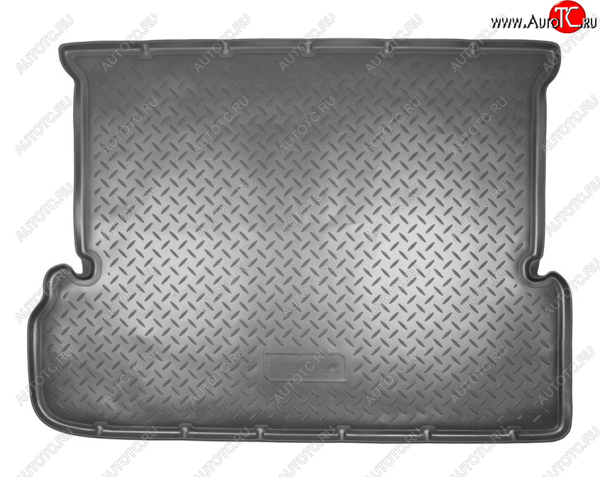 1 799 р. Коврик в багажник Norplast Unidec (7 мест) Toyota Land Cruiser Prado J150 2-ой рестайлинг (2017-2020) (Цвет: черный)  с доставкой в г. Керчь
