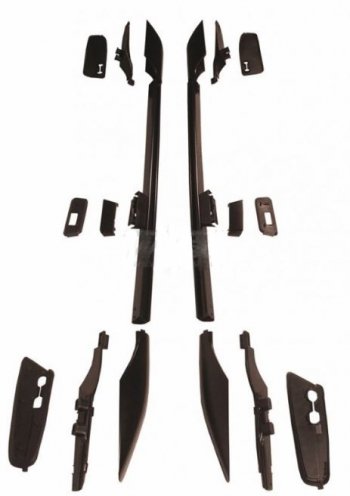 11 799 р. Рейлинги WINBO  Toyota Land Cruiser Prado  J150 (2009-2020) дорестайлинг, 1-ый рестайлинг, 2-ой рестайлинг (Черный)  с доставкой в г. Керчь. Увеличить фотографию 2