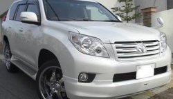 3 489 р. Решётка радиатора Elford Toyota Land Cruiser Prado J150 дорестайлинг (2009-2013) (Неокрашенная)  с доставкой в г. Керчь. Увеличить фотографию 2