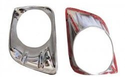 3 599 р. Подиумы противотуманных фар СТ Toyota Land Cruiser Prado J150 дорестайлинг (2009-2013)  с доставкой в г. Керчь. Увеличить фотографию 2