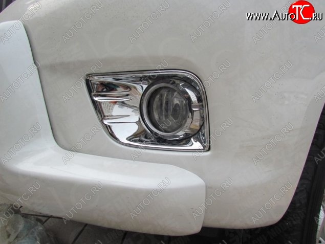 3 599 р. Подиумы противотуманных фар СТ Toyota Land Cruiser Prado J150 дорестайлинг (2009-2013)  с доставкой в г. Керчь
