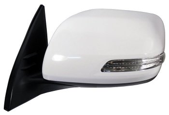 Боковое левое зеркало заднего вида (обогрев/поворотник) SAT Toyota Land Cruiser Prado  J150 (2009-2013) дорестайлинг