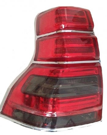 Левый фонарь SAT (дымчатый) Toyota Land Cruiser Prado  J150 (2009-2020) дорестайлинг, 1-ый рестайлинг, 2-ой рестайлинг